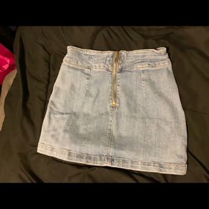 Forever 21 jean skirt